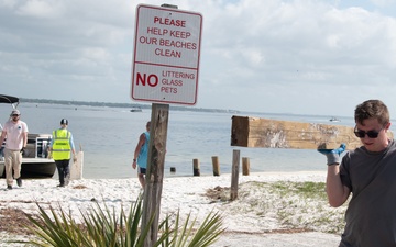 Okaloosa Earth Day 2024 cleanup