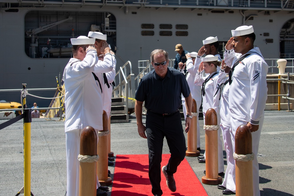 USO Tour of USS Gerald R. Ford