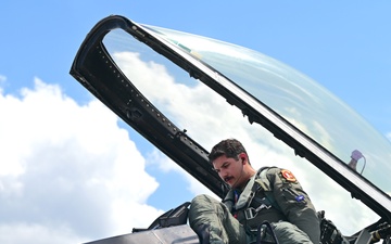 F-16 pilot participates in Sentry Savannah