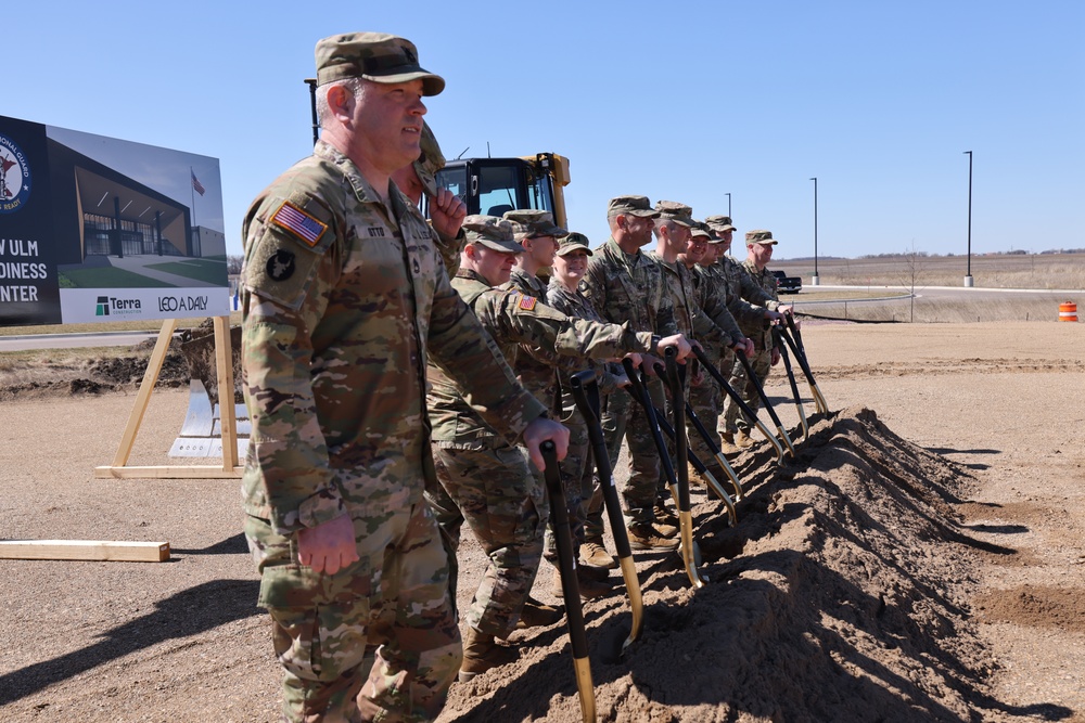 New Ulm community breaks ground for new Minnesota National Guard Armory