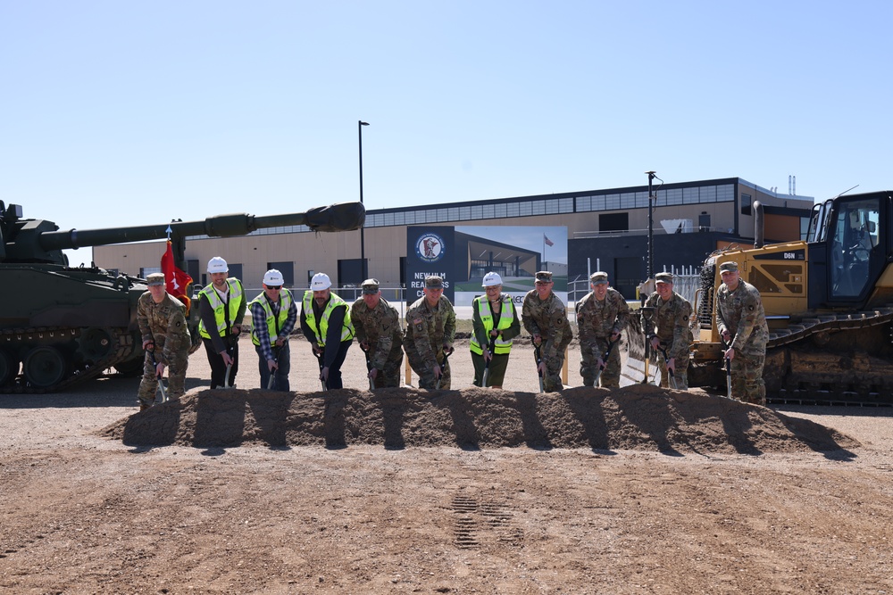 New Ulm community breaks ground for new Minnesota National Guard Armory