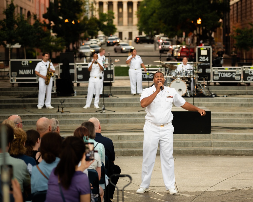 Navy Band Cruisers at Navy Memorial