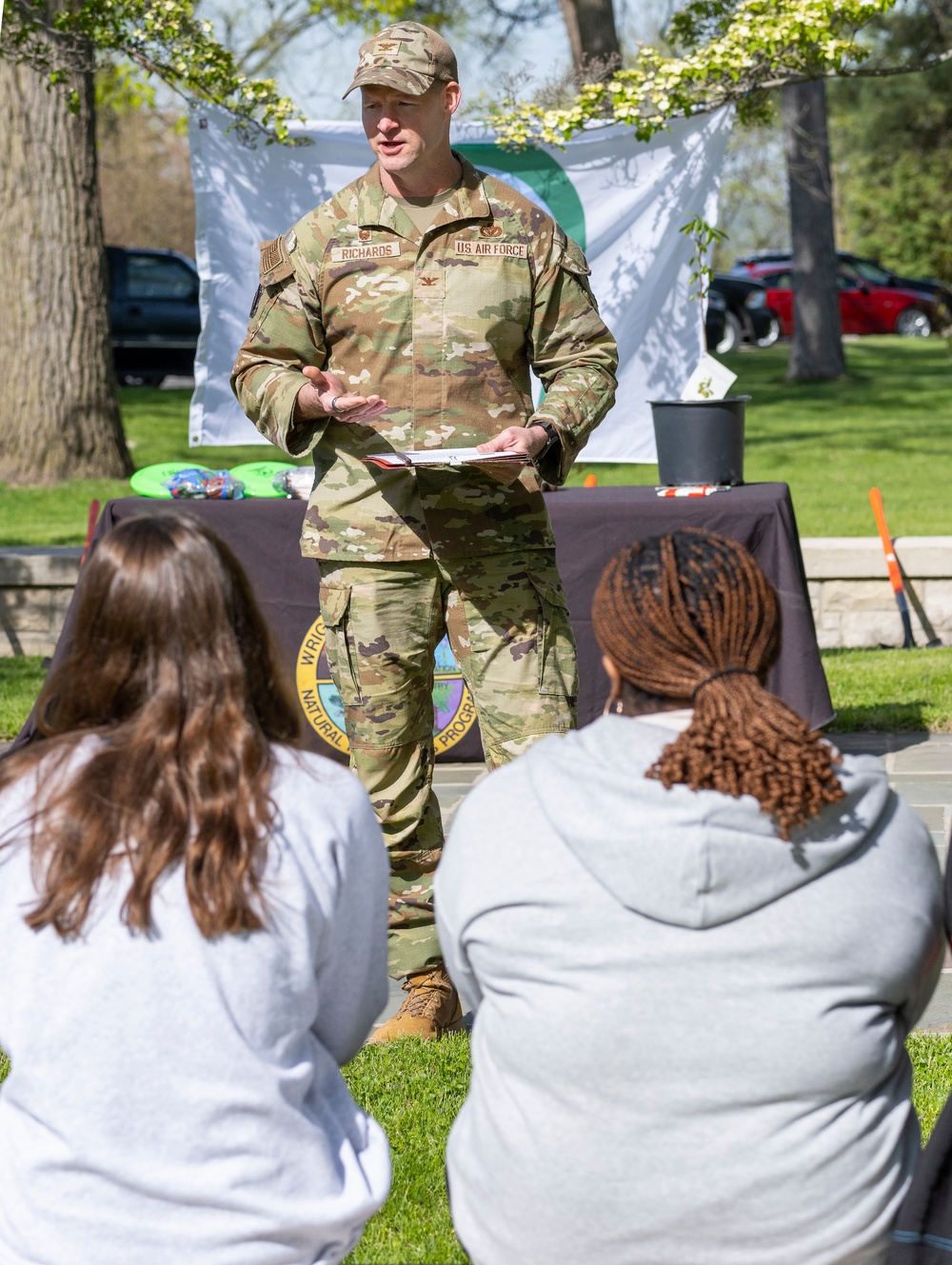 Wright-Patt, Fairborn students mark Arbor Day