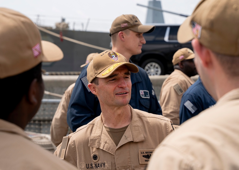 USS Carney (DDG 64) Visits Naval Station Norfolk