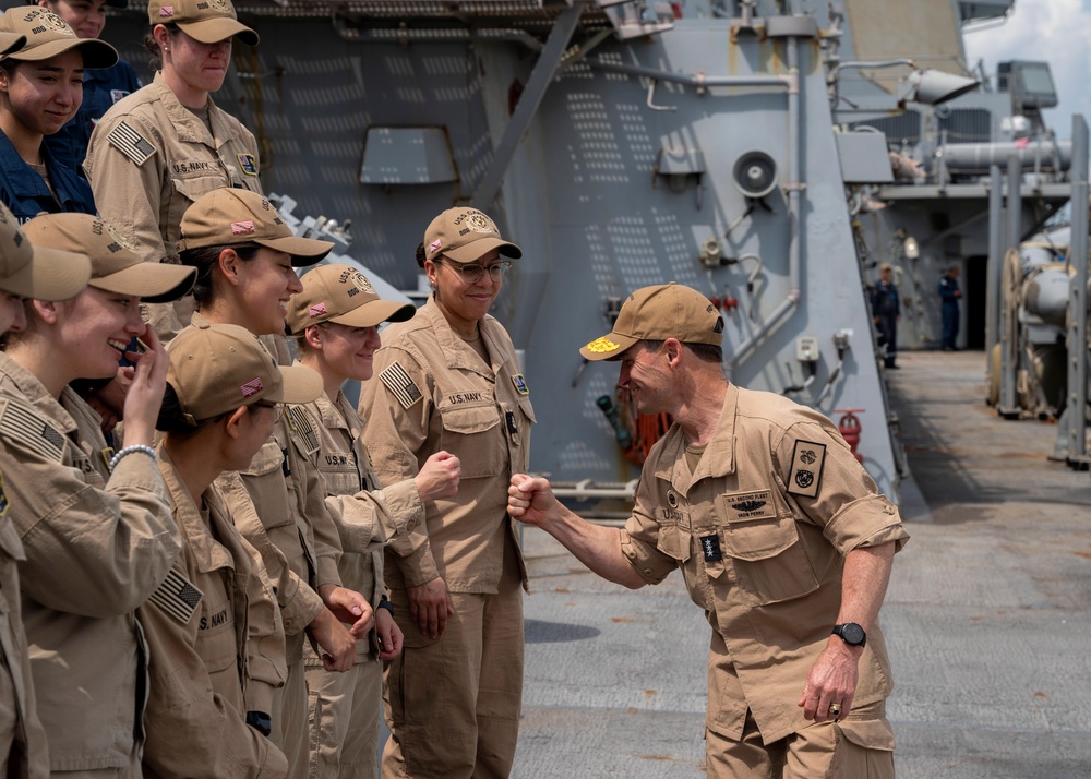 USS Carney (DDG 64) Visits Naval Station Norfolk