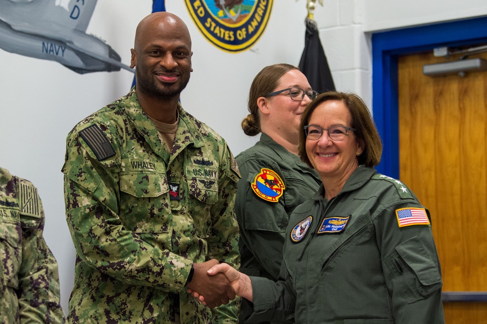 USS John C. Stennis (CVN 74) CNO Visit