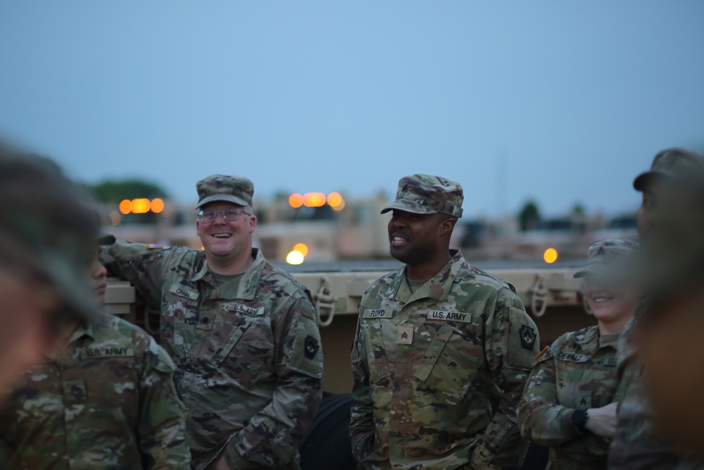 Convoy Brief at Ohio Air National Guard