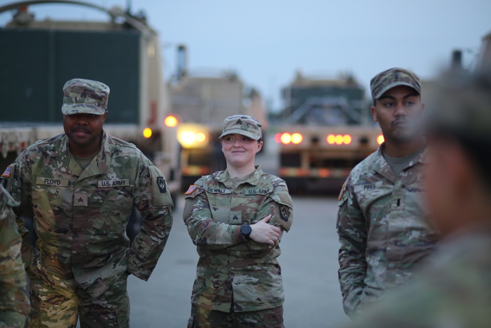 Convoy Brief at Ohio Air National Guard