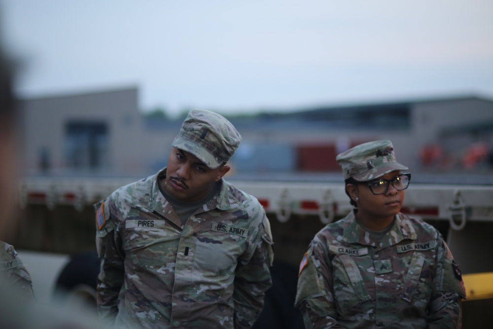 Convoy Brief at Ohio Air National Guard