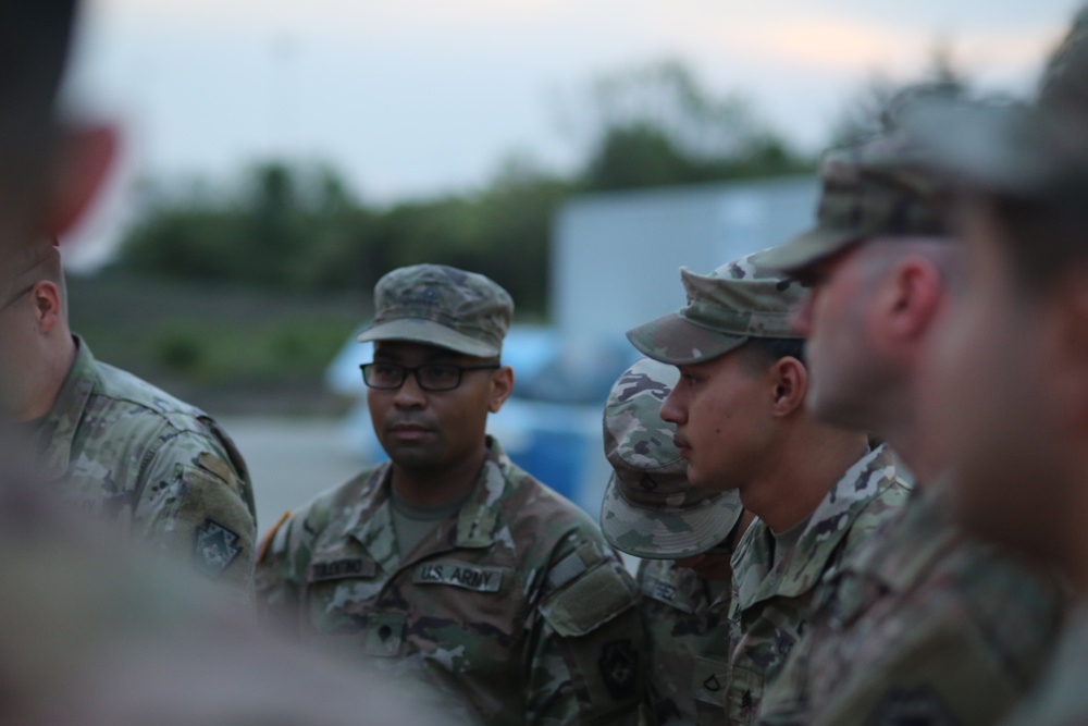 Convoy Brief at Ohio Air National Guard