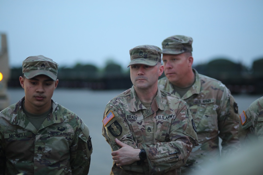 Convoy Brief at Ohio Air National Guard