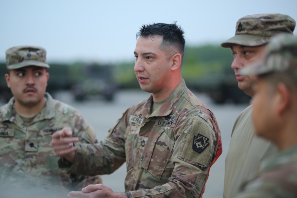 Convoy Brief at Ohio Air National Guard