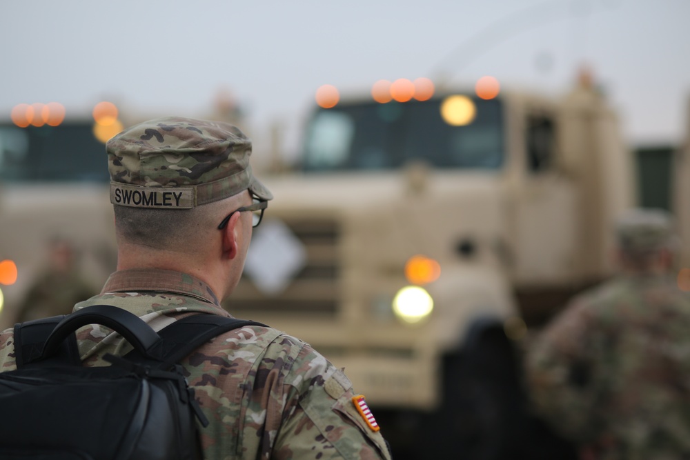 Convoy Brief at Ohio Air National Guard