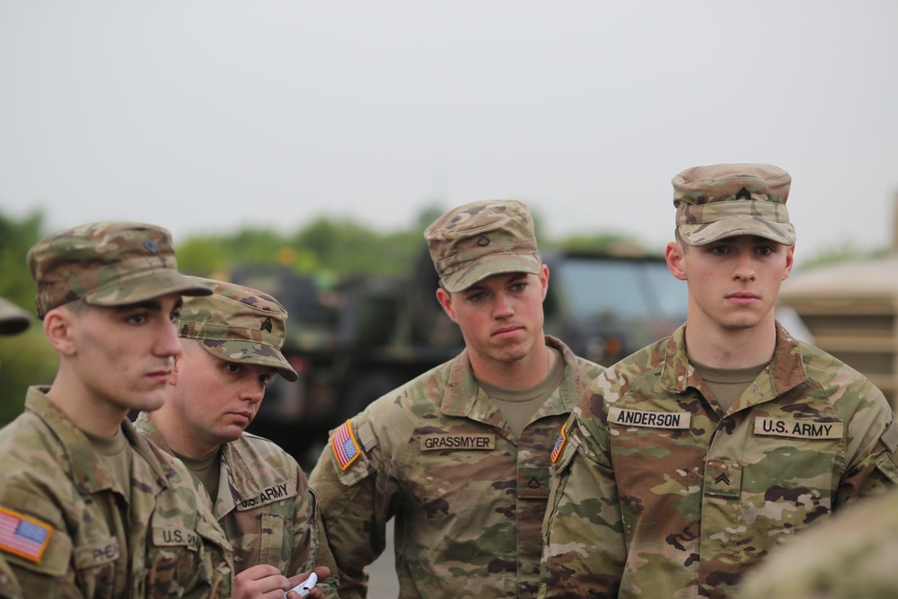 Convoy Brief at Ohio Air National Guard