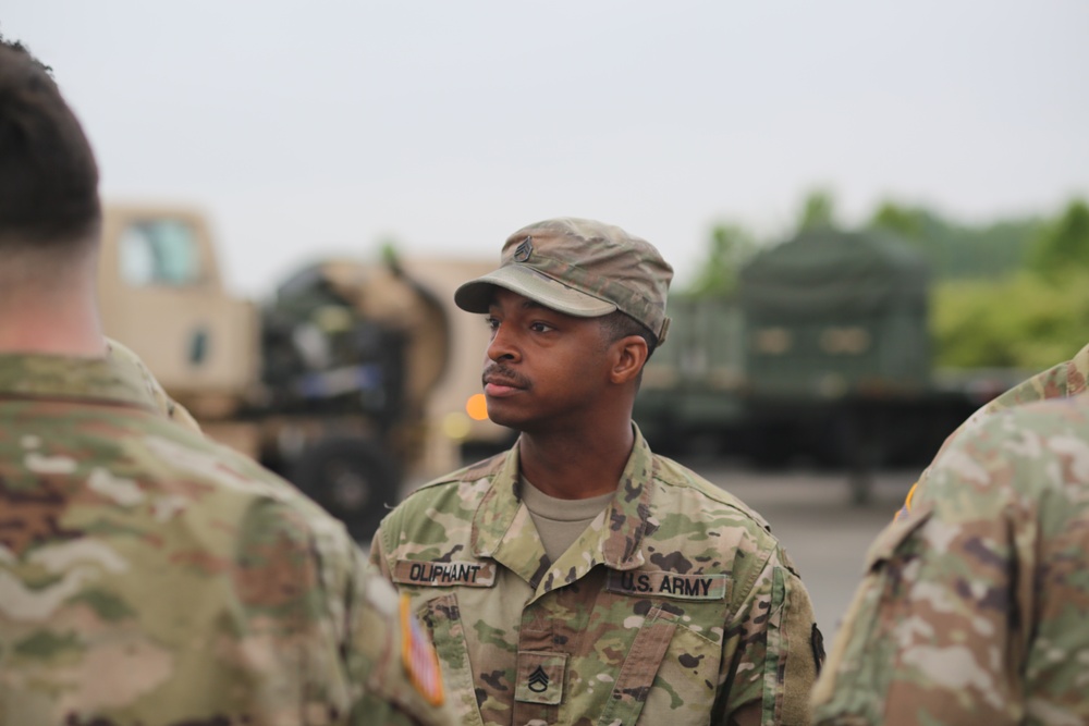 Convoy Brief at Ohio Air National Guard