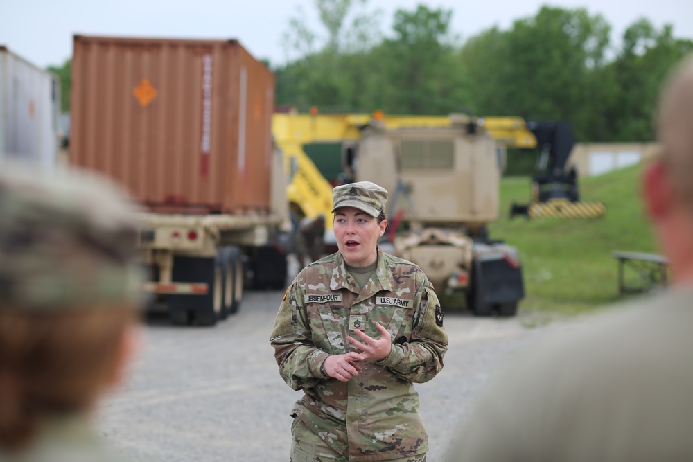 Convoy Brief at Crane Army Ammunition Activity