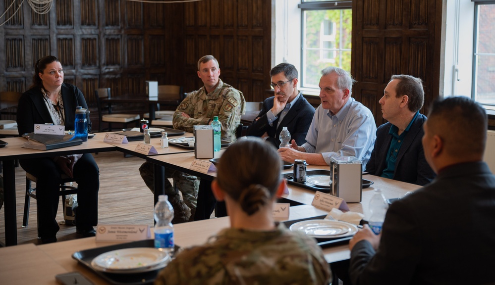 Deputy Assistant Secretary of Defense for Construction Meets with RAF Mildenhall Leadership
