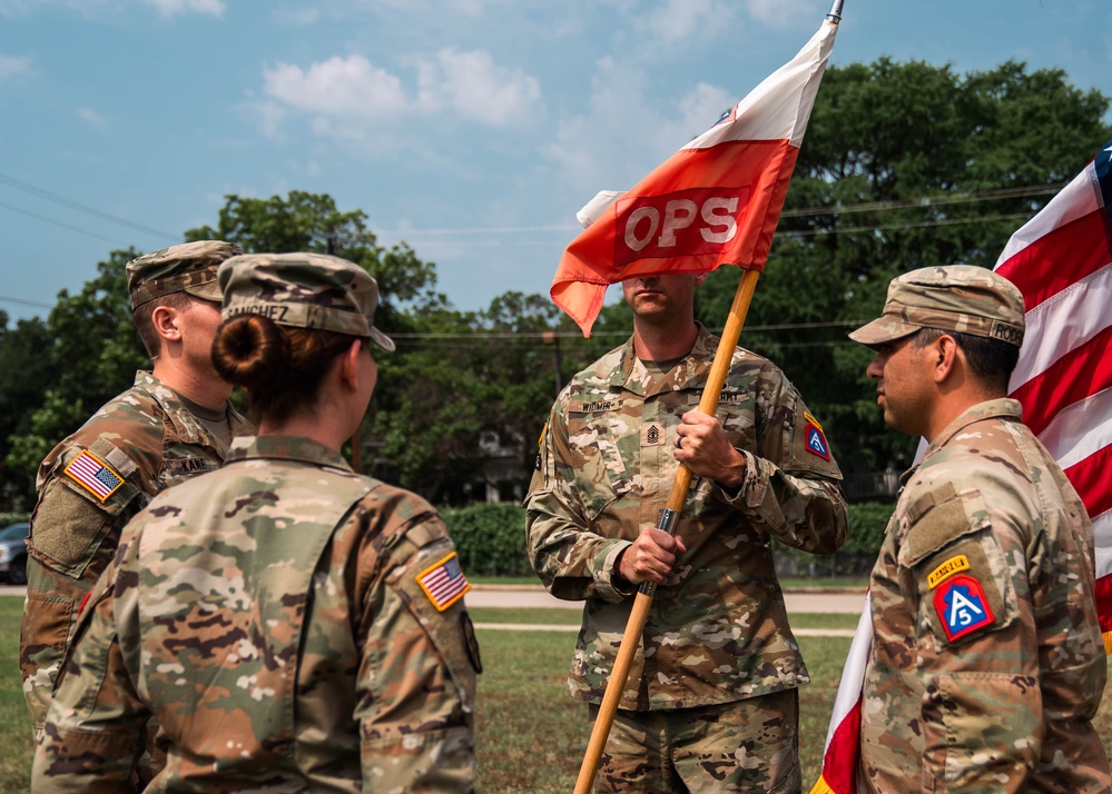 Army North Operations Company Change of Responsibility