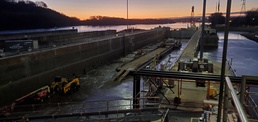 Major work completed at Lock and Dam 2