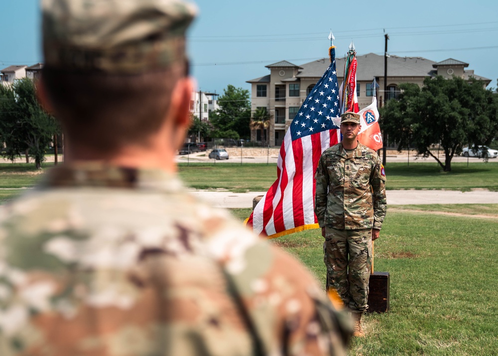 Army North Operations Company Change of Responsibility