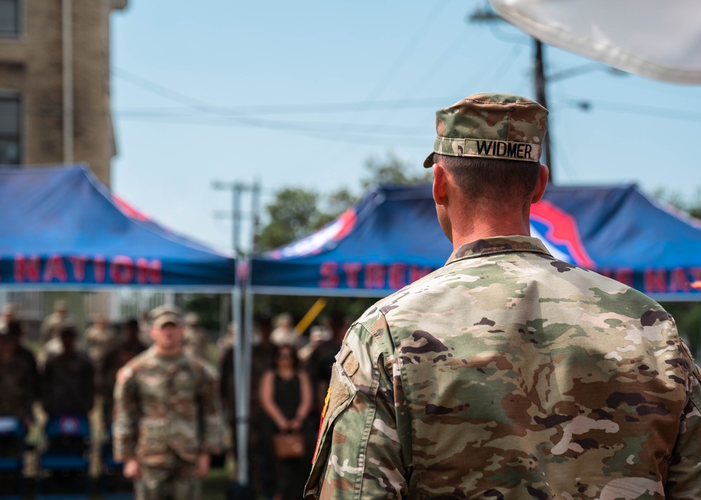 Army North Operations Company Change of Responsibility