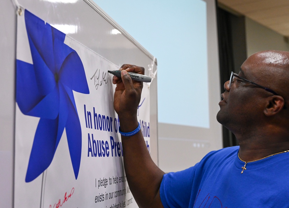 Stand up for children: LRAFB hosts fair to recognize Child Abuse Prevention Month