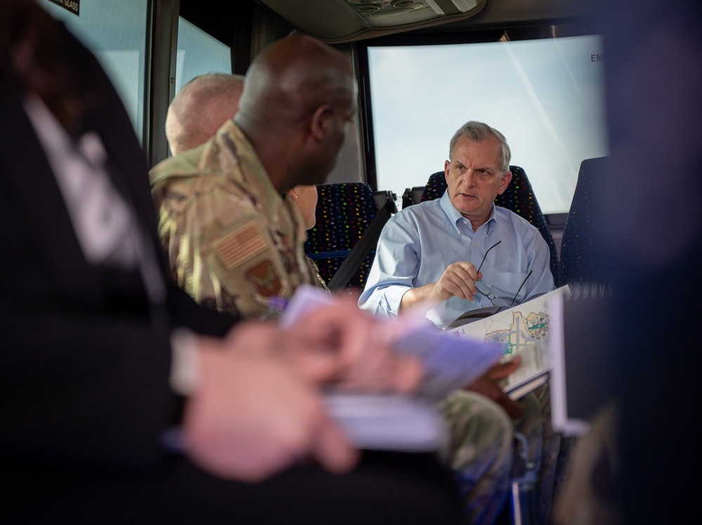 Deputy Assistant Secretary of Defense for Construction Meets with RAF Mildenhall Leadership