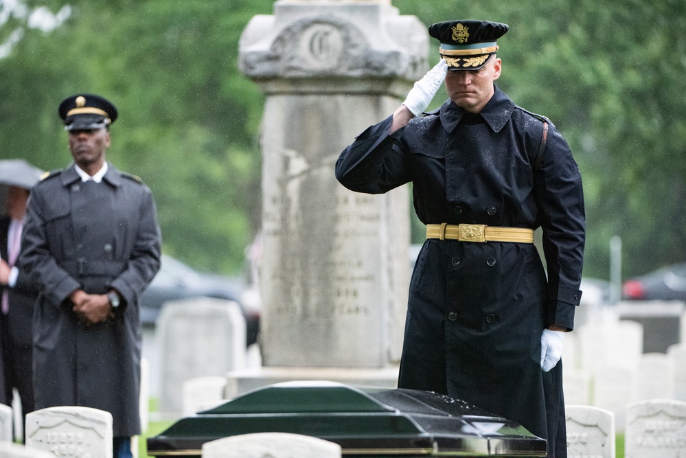 Military Funeral Honors with Funeral Escort were Conducted for Former U.S. Army Chief of Staff Gen. Gordon Sullivan