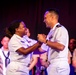 U.S. maritime service members participate in a salsa competition in Miami’s historic Tower Theater