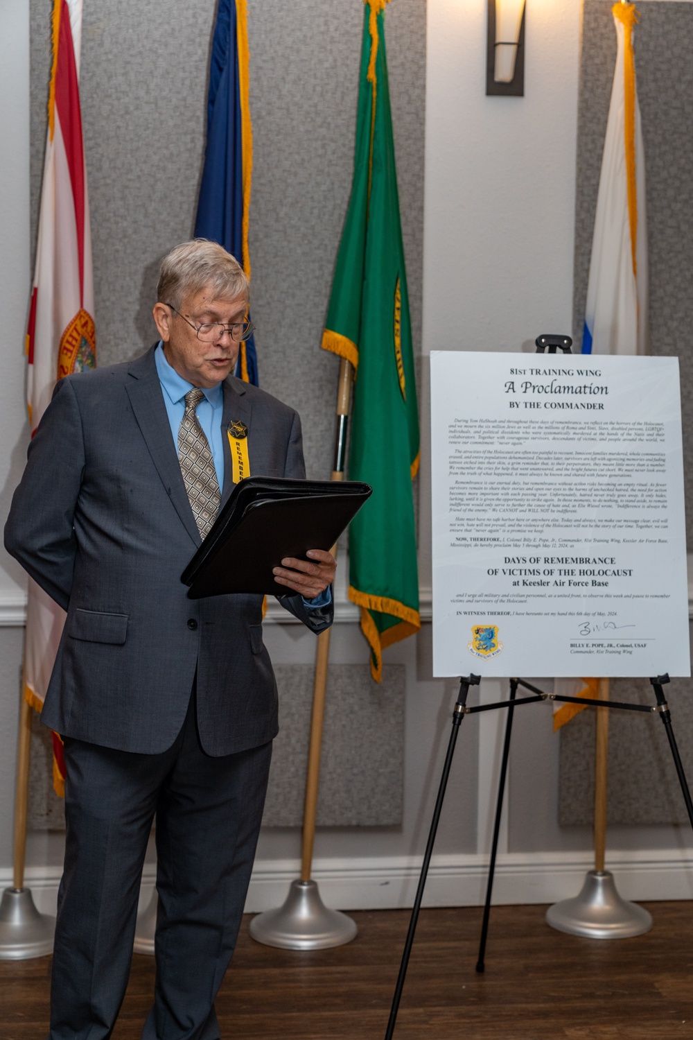 Days of Remembrance of Victims of the Holocaust Proclamation Signing