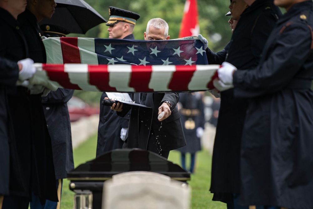 Military Funeral Honors with Funeral Escort were Conducted for Former U.S. Army Chief of Staff Gen. Gordon Sullivan
