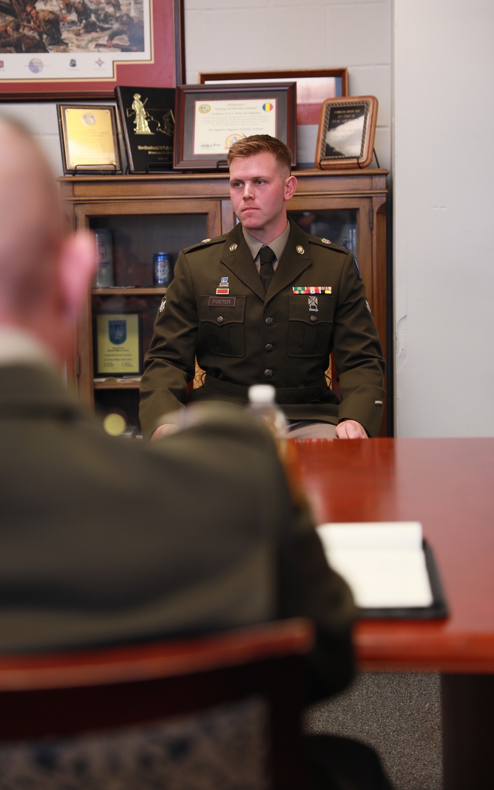 Maryland Army National Guardman Participates in Appearance Board during Region 2 Best Warrior Competition