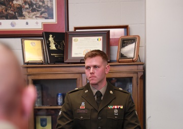 Maryland Army National Guardman Participates in Appearance Board during Region 2 Best Warrior Competition