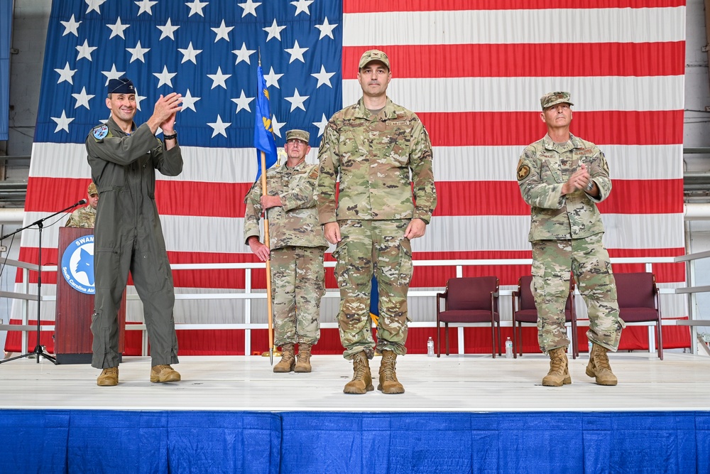 169th Maintenance Group Change of Command Ceremony