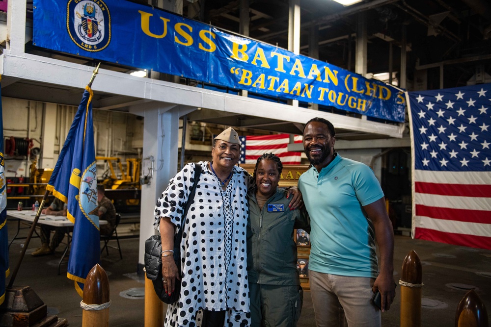 Dr. Khalilah Camacho-Ali and Rashad Evans join Fleet Week Miami 2024