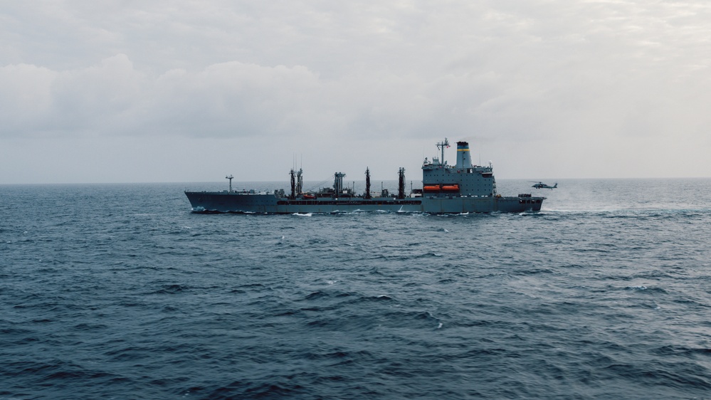 George Washington Conducts a Vertical Replenishment