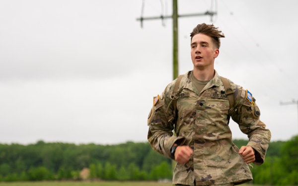Virginia Army National Guard Soldier completes Valor Run during 2024 Region II Best Warrior Competition