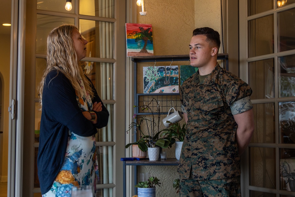 MCI-West Commanding General recognizes Marines of the Quarter