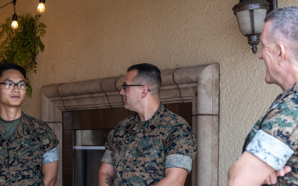 MCI-West Commanding General recognizes Marines of the Quarter