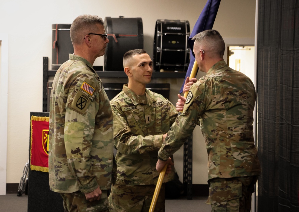 77th Army Band New Commander