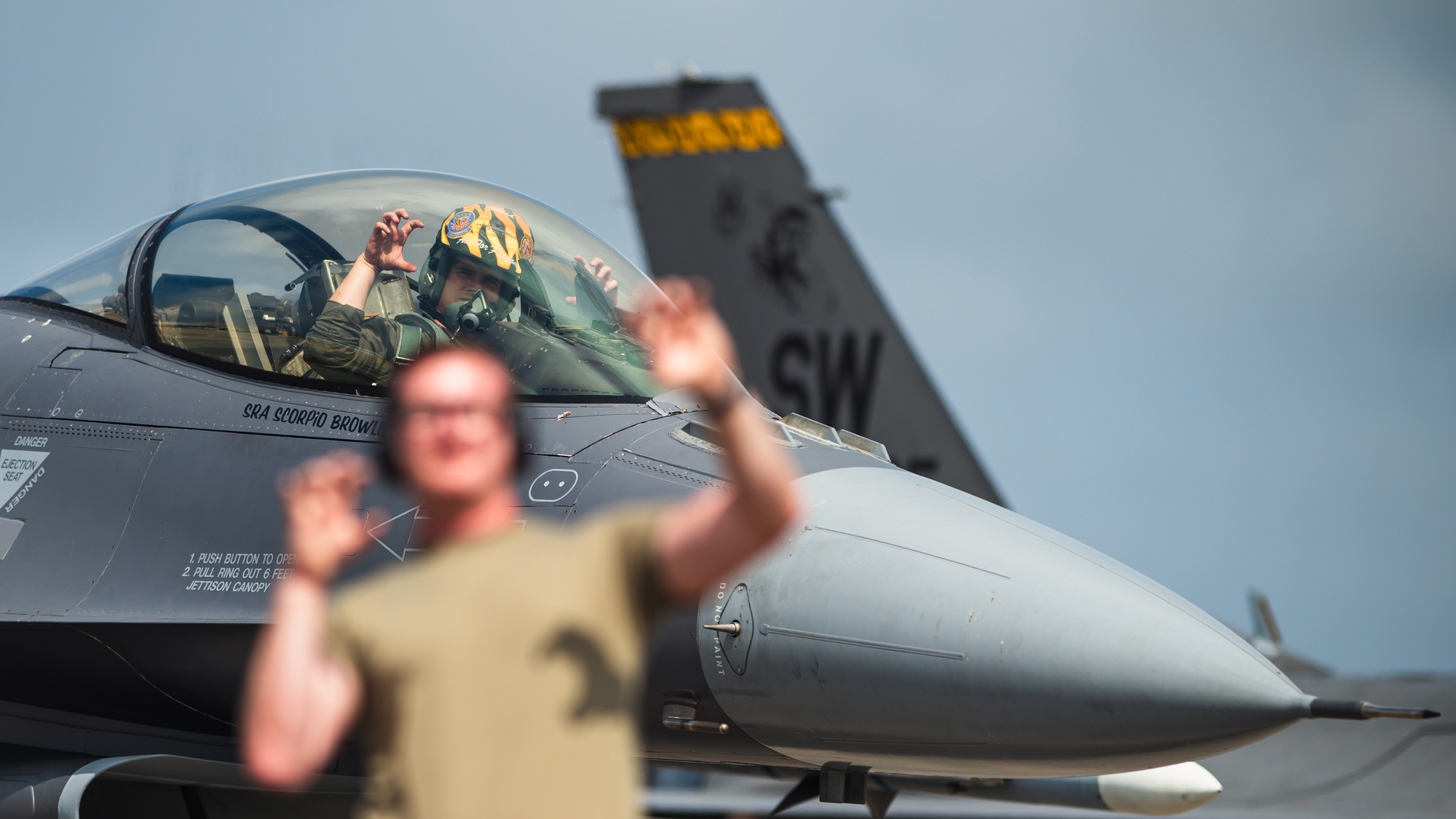 DVIDS Images Checkered Flag 242 arrivals [Image 10 of 11