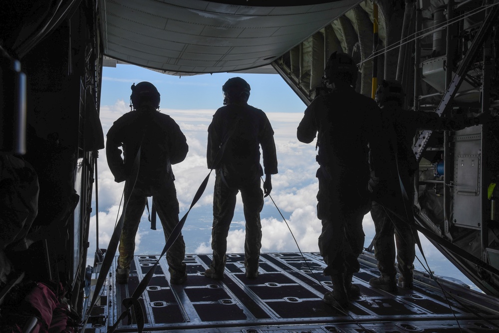 20th SFG and 143AW perform large cargo drop