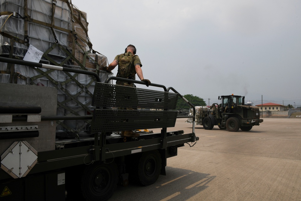 Denton Program cargo arrives at Soto Cano Air Base