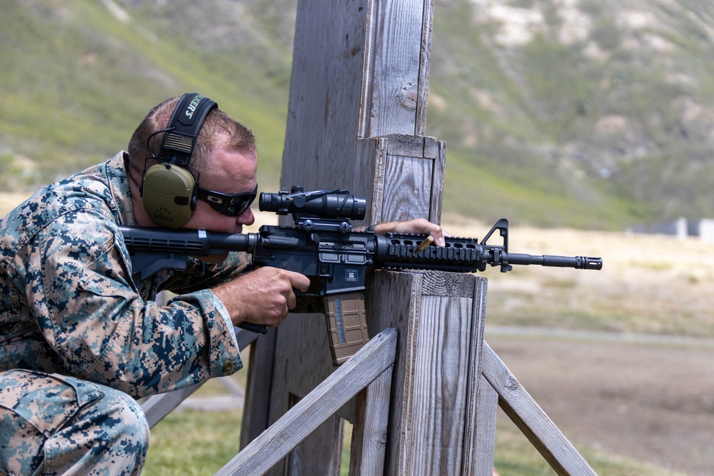 Competition-In-Arms: Marines Compete in Quarterly Intramural Shooting Competition