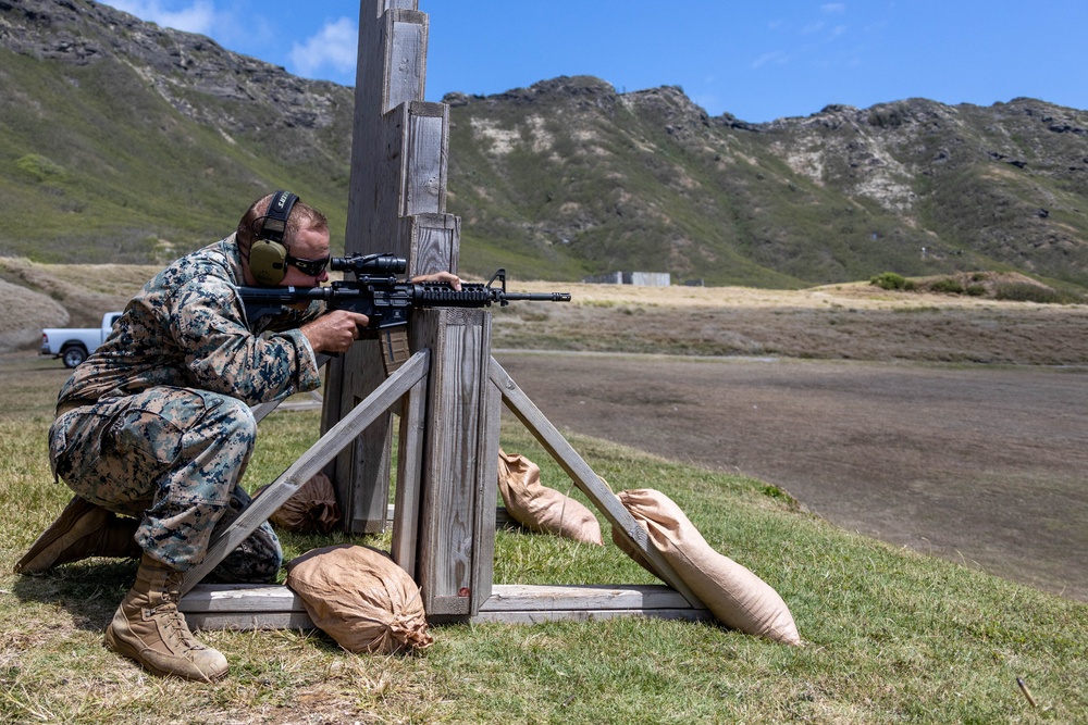 Competition-In-Arms: Marines Compete in Quarterly Intramural Shooting Competition