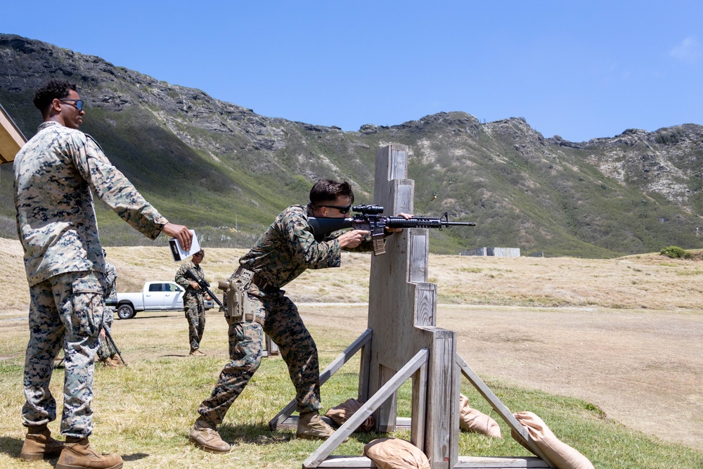 Competition-In-Arms: Marines Compete in Quarterly Intramural Shooting Competition