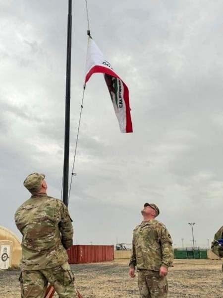 MN flag Raising Ceremony