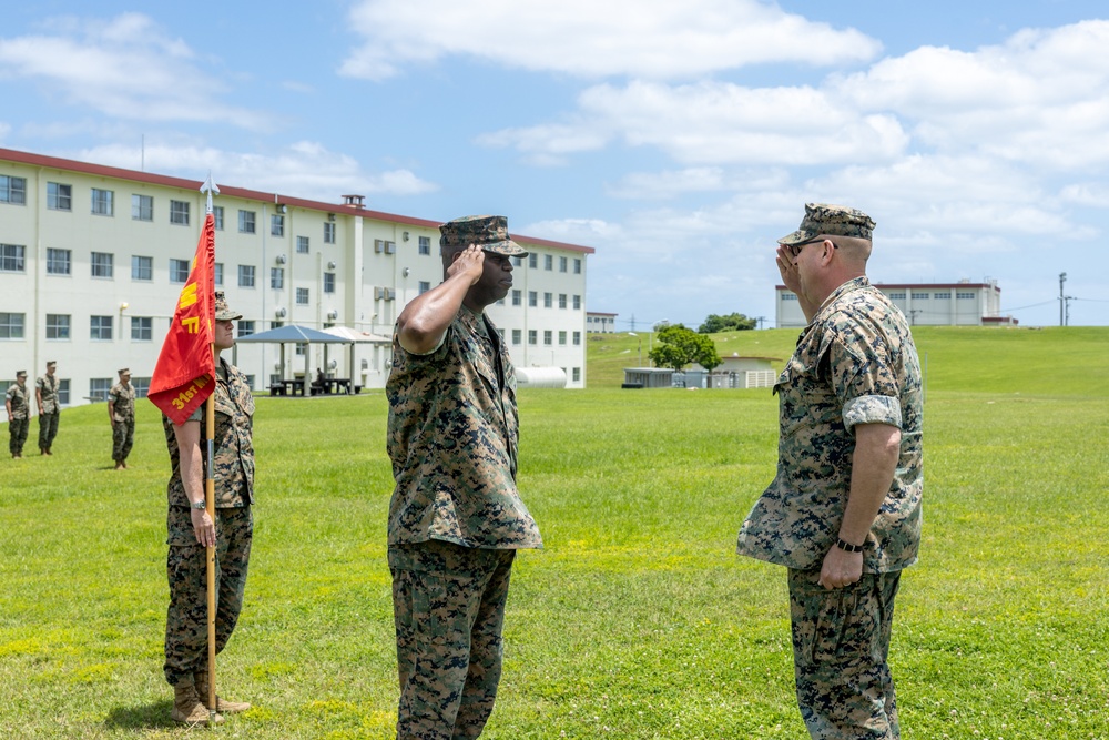 31st MEU Commanding Officer holds final formation