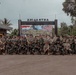 Members of Indonesian Korps Marinir, 1st Recon Bn. Marines participate in opening ceremony for reconnaissance exchange