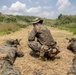 Members of Indonesian Korps Marinir, 1st Recon Bn. Marines conduct live-fire range